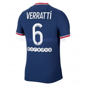 Herre Fotballdrakter Paris Saint-Germain Marco Verratti 6 Hjemme 2021-22 Kortermet